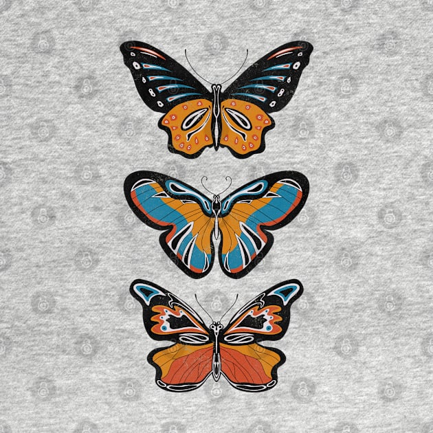 Botanical Butterflies by gnomeapple